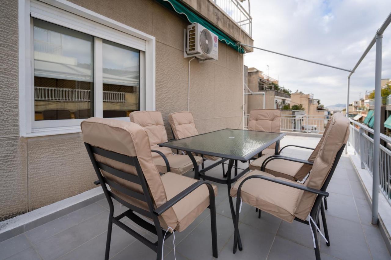 Athens Hideout Apt, Big Rooftop With City View Apartment Exterior photo