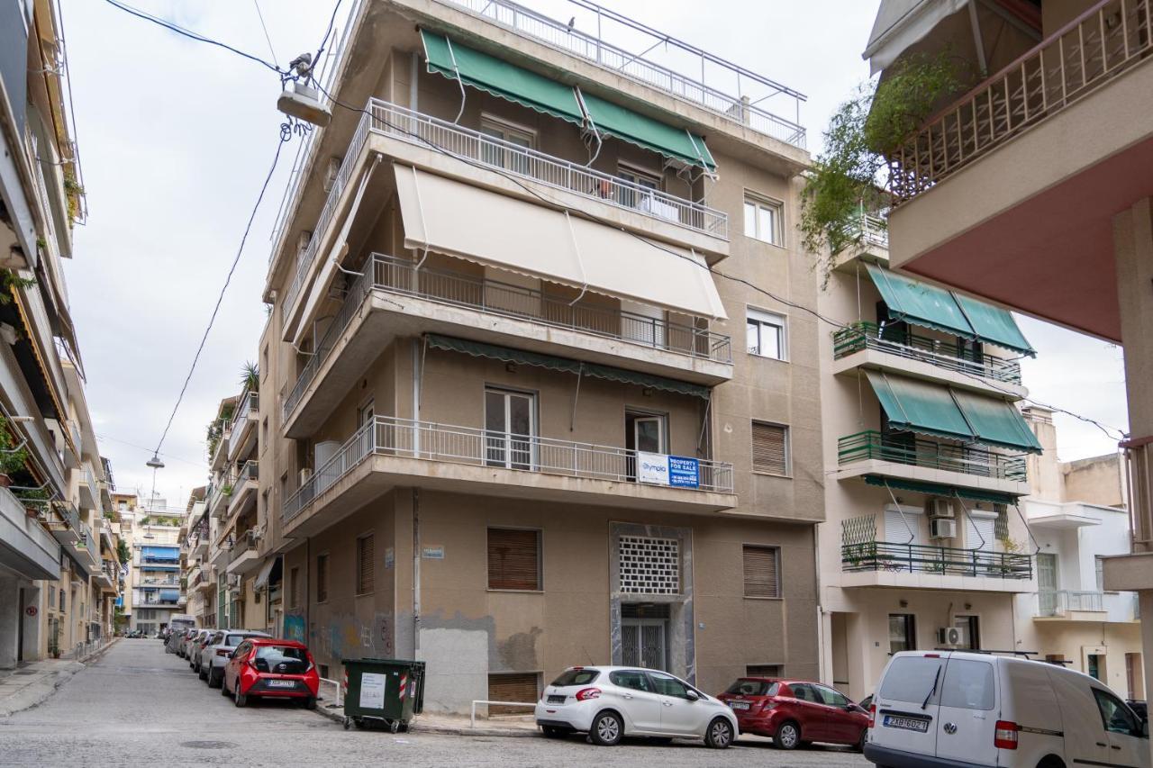 Athens Hideout Apt, Big Rooftop With City View Apartment Exterior photo
